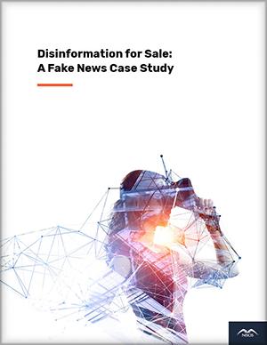 Research Report Cover — Disinformation for Sale