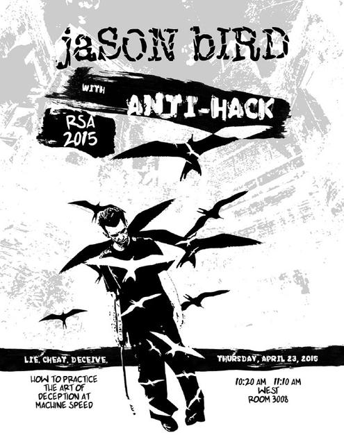 RSA Conference Session Poster — Anti-Hack