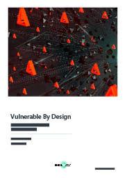 Report Cover — Vulnerable by Design