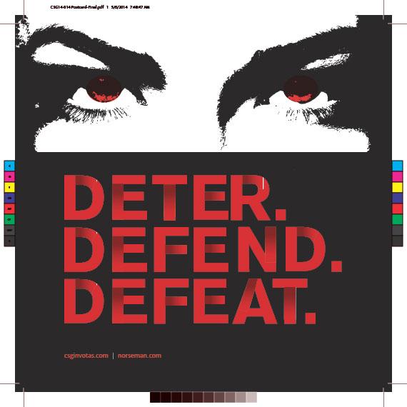 Brand Campaign — Deter. Defend. Defeat.