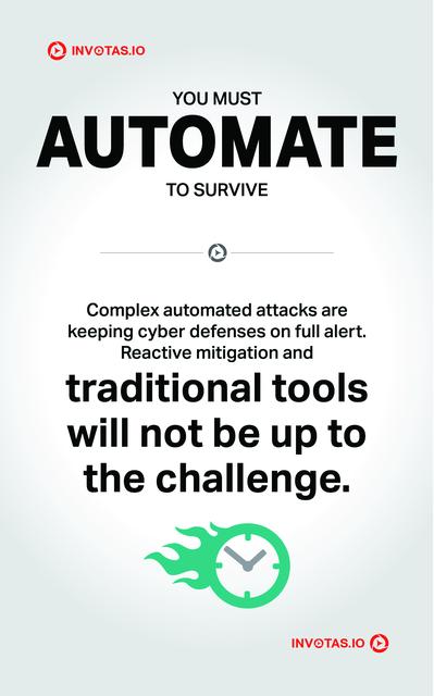 Poster — You Must Automate to Survive
