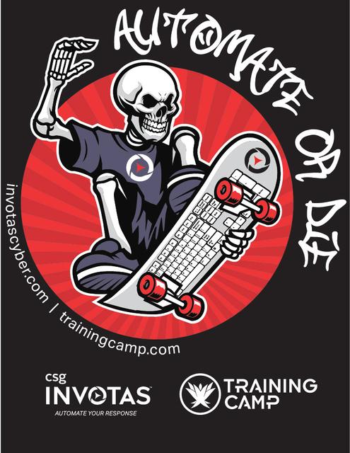 Event Poster — Automate or Die Training Camp